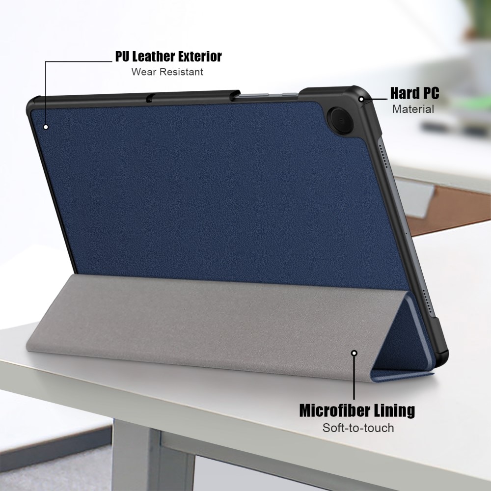 Samsung Galaxy Tab A9 Plus Tri-Fold Fodral, blå