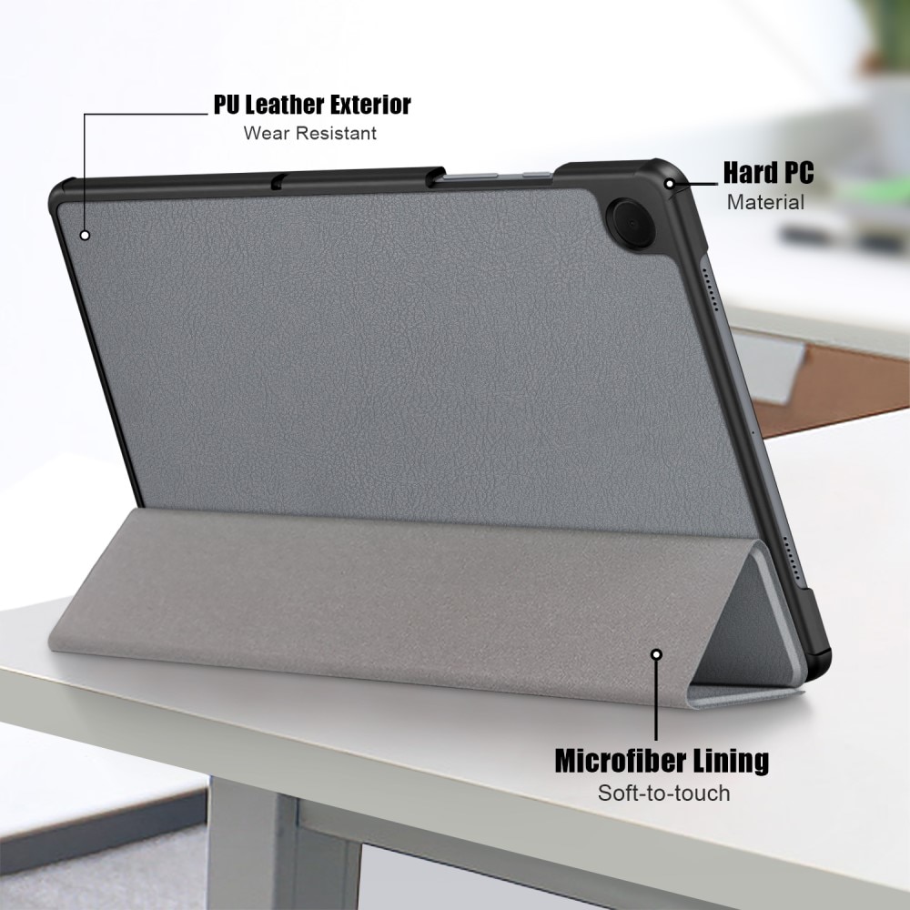 Samsung Galaxy Tab A9 Plus Tri-Fold Fodral, grå