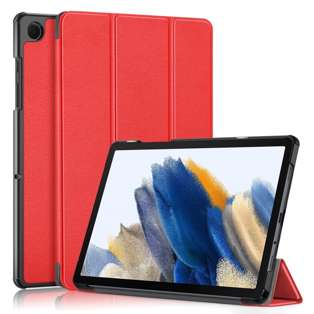 Samsung Galaxy Tab A9 Plus Tri-Fold Fodral, röd