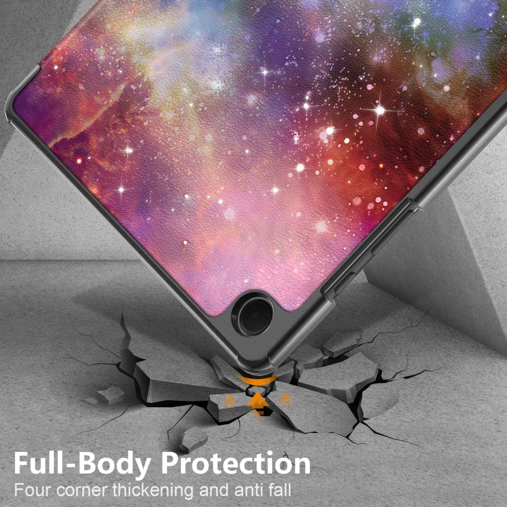 Samsung Galaxy Tab A9 Plus Tri-Fold Fodral, rymd