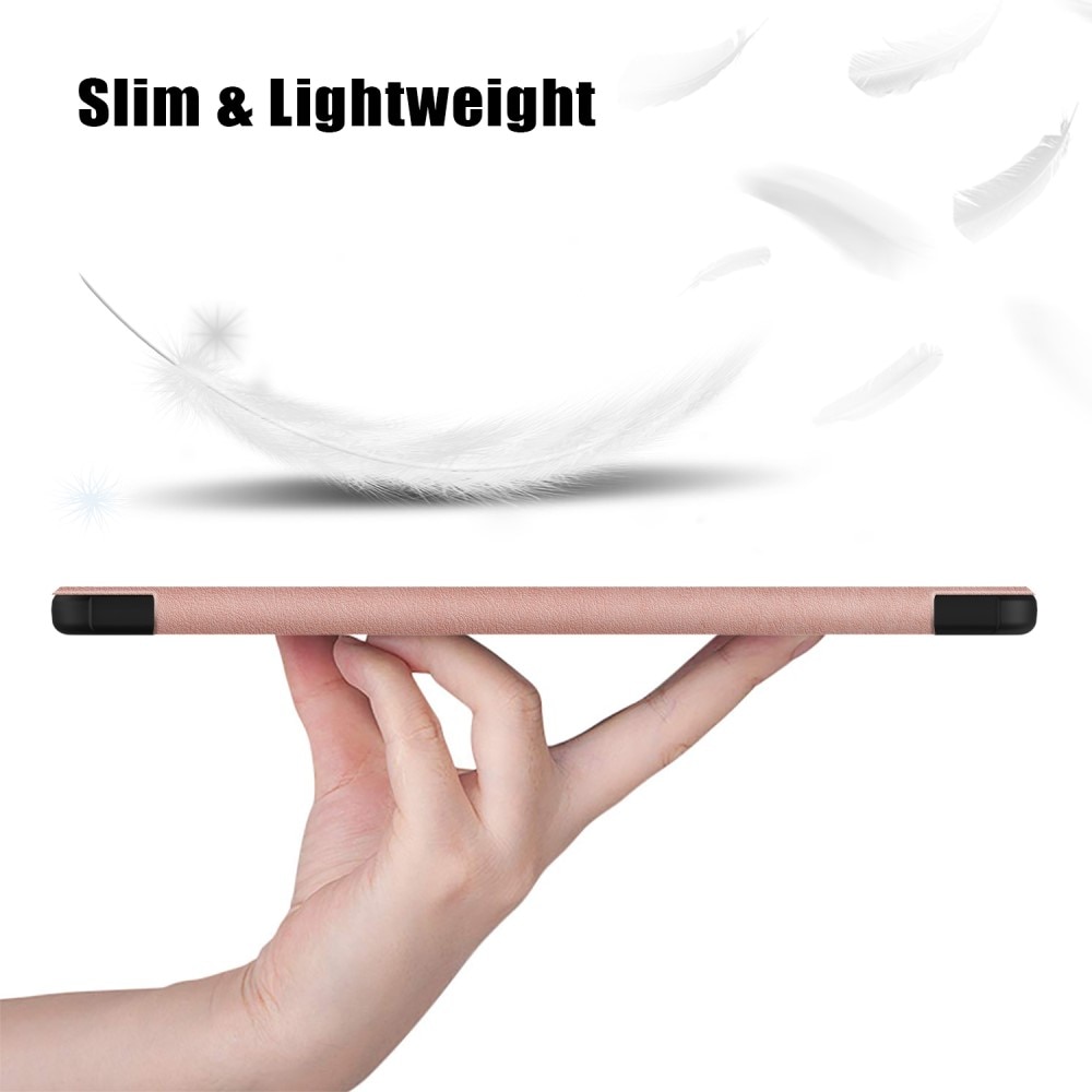 Samsung Galaxy Tab A9 Tri-Fold Fodral, roséguld