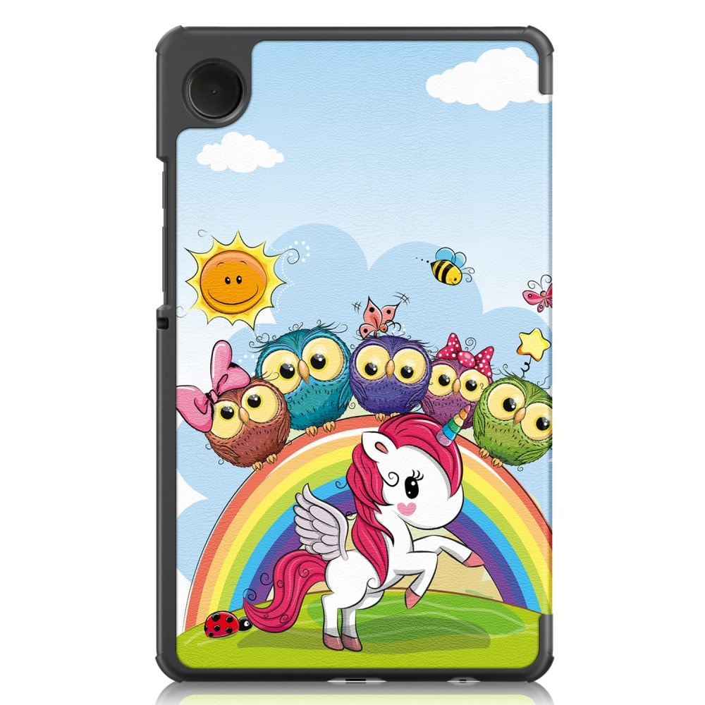 Samsung Galaxy Tab A9 Tri-Fold Fodral, Flerfärgad/Mönster