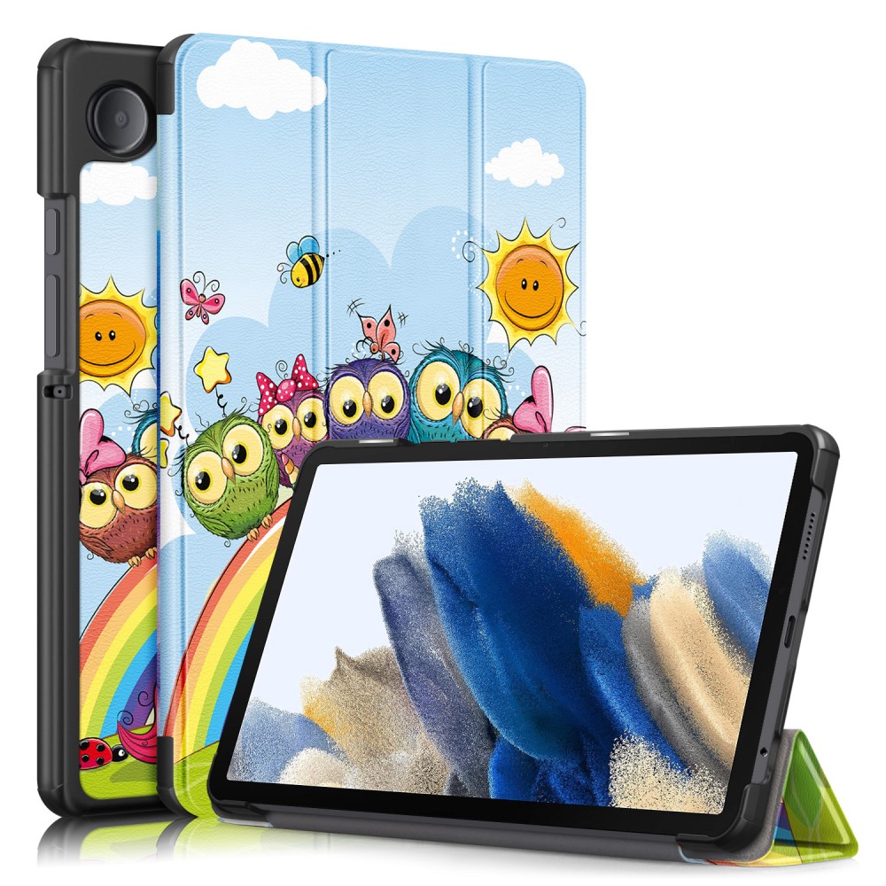 Samsung Galaxy Tab A9 Tri-Fold Fodral, Flerfärgad/Mönster