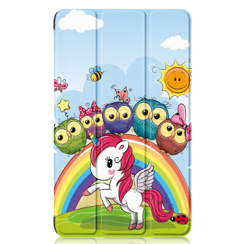 Samsung Galaxy Tab A9 Tri-Fold Fodral, Flerfärgad/Mönster