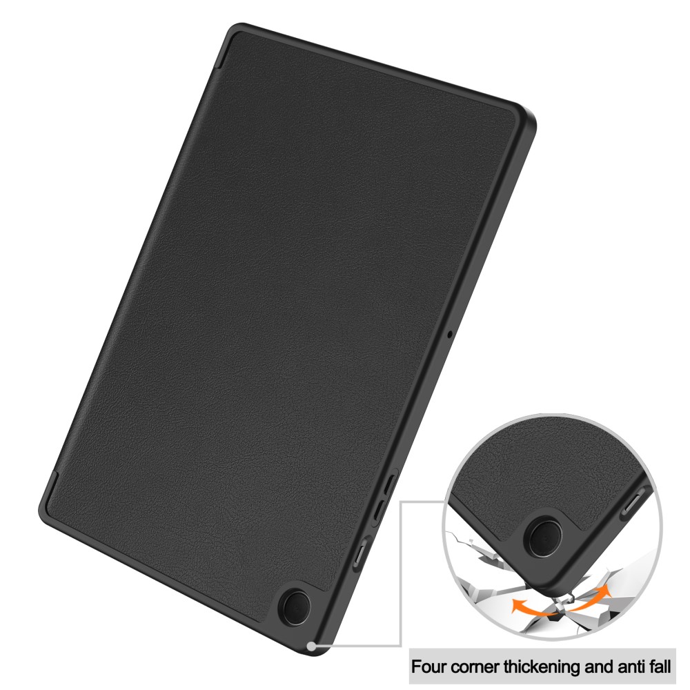 Samsung Galaxy Tab A9 Plus Tri-fold Fodral med pennhållare, Svart