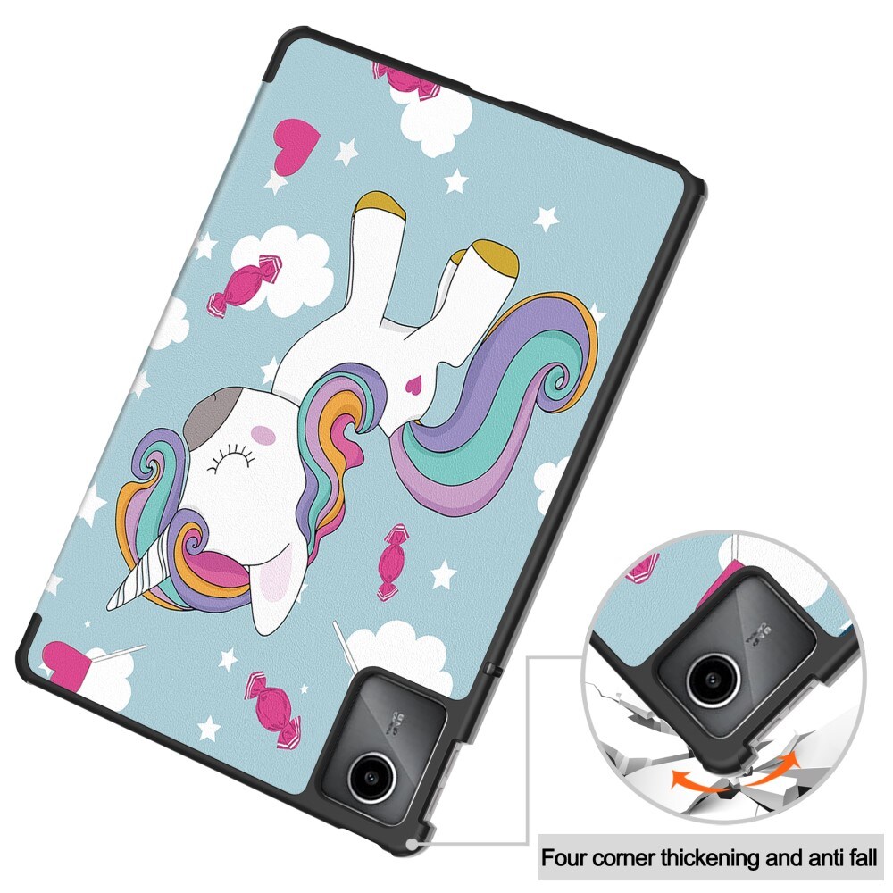 Lenovo Tab M11 - Tri-Fold Fodral, unicorn