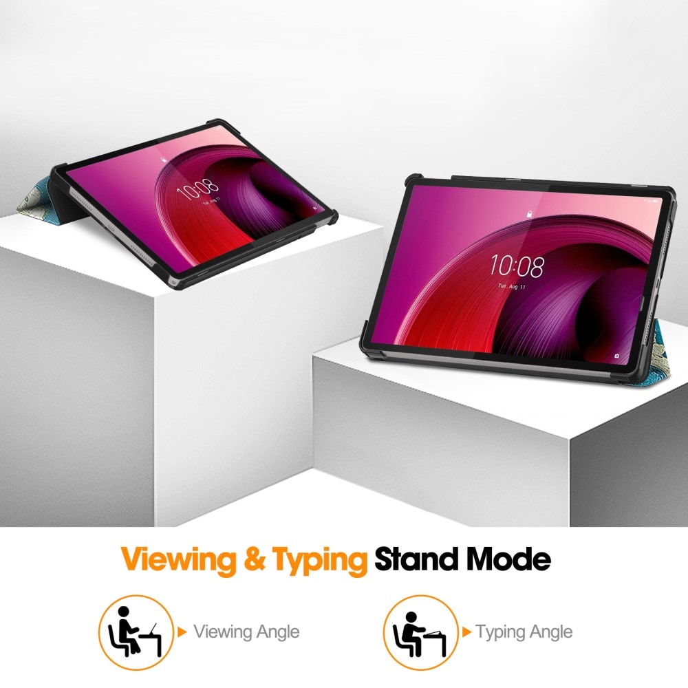 Lenovo Tab M11 Tri-Fold Fodral, körsbärsblommor