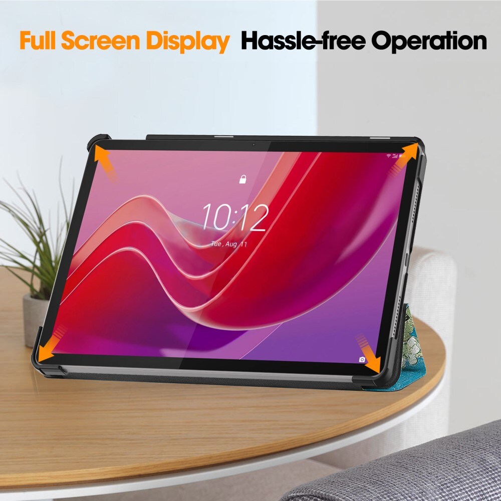 Lenovo Tab M11 Tri-Fold Fodral, körsbärsblommor