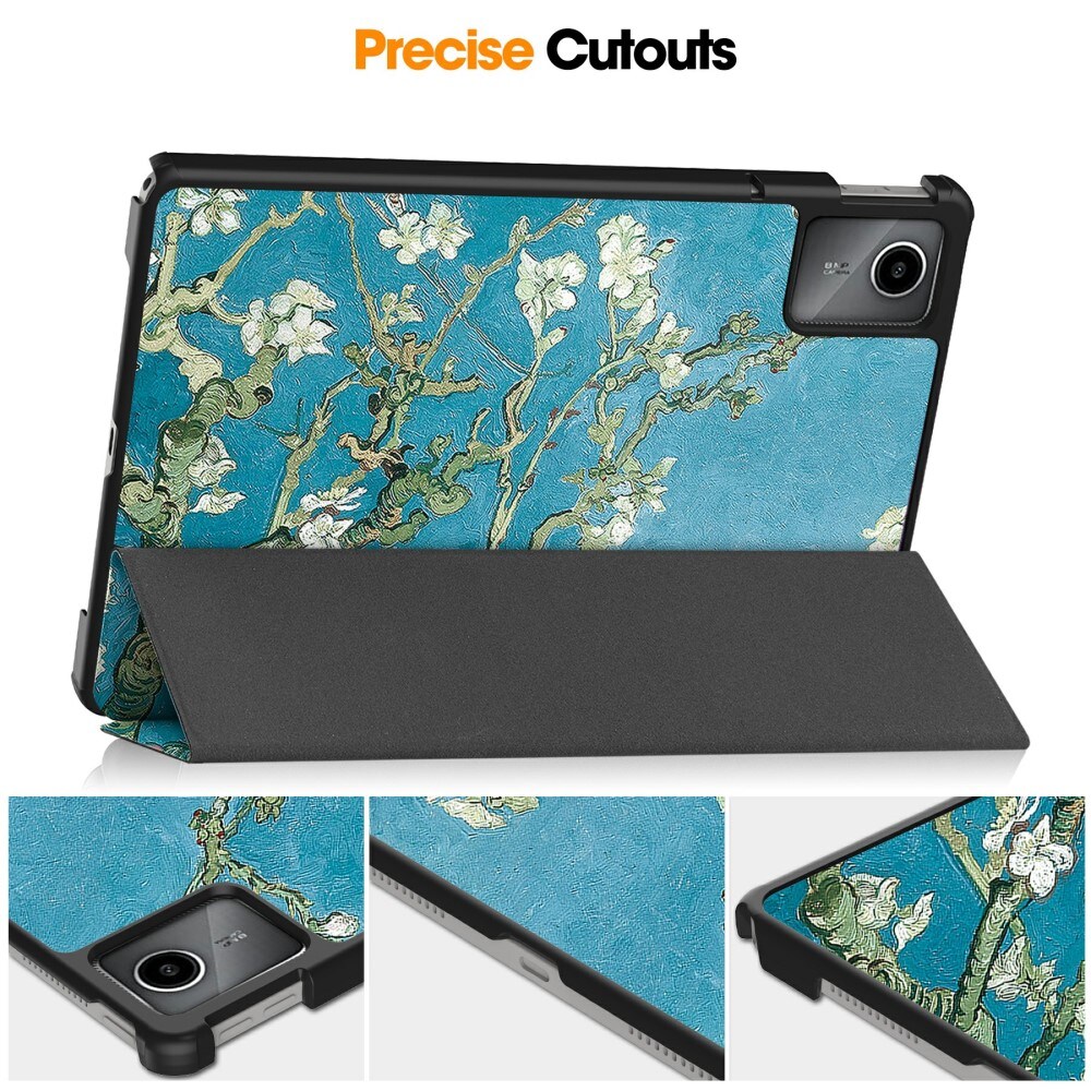 Lenovo Tab M11 Tri-Fold Fodral, körsbärsblommor