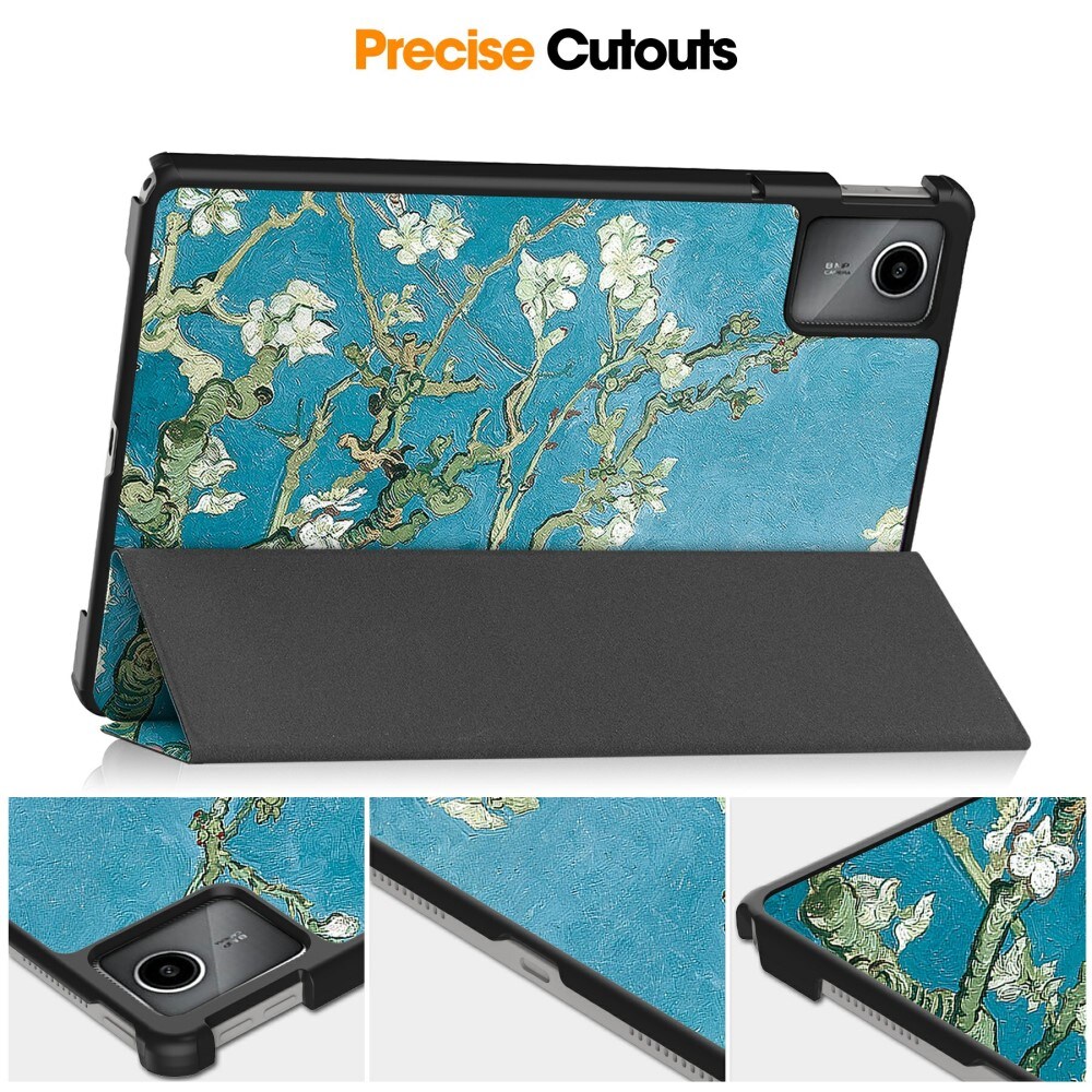 Lenovo Tab M11 - Tri-Fold Fodral, körsbärsblommor