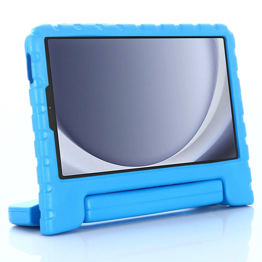 Samsung Galaxy Tab A9 Stöttåligt skal/fodral - Perfekt för barn, blå