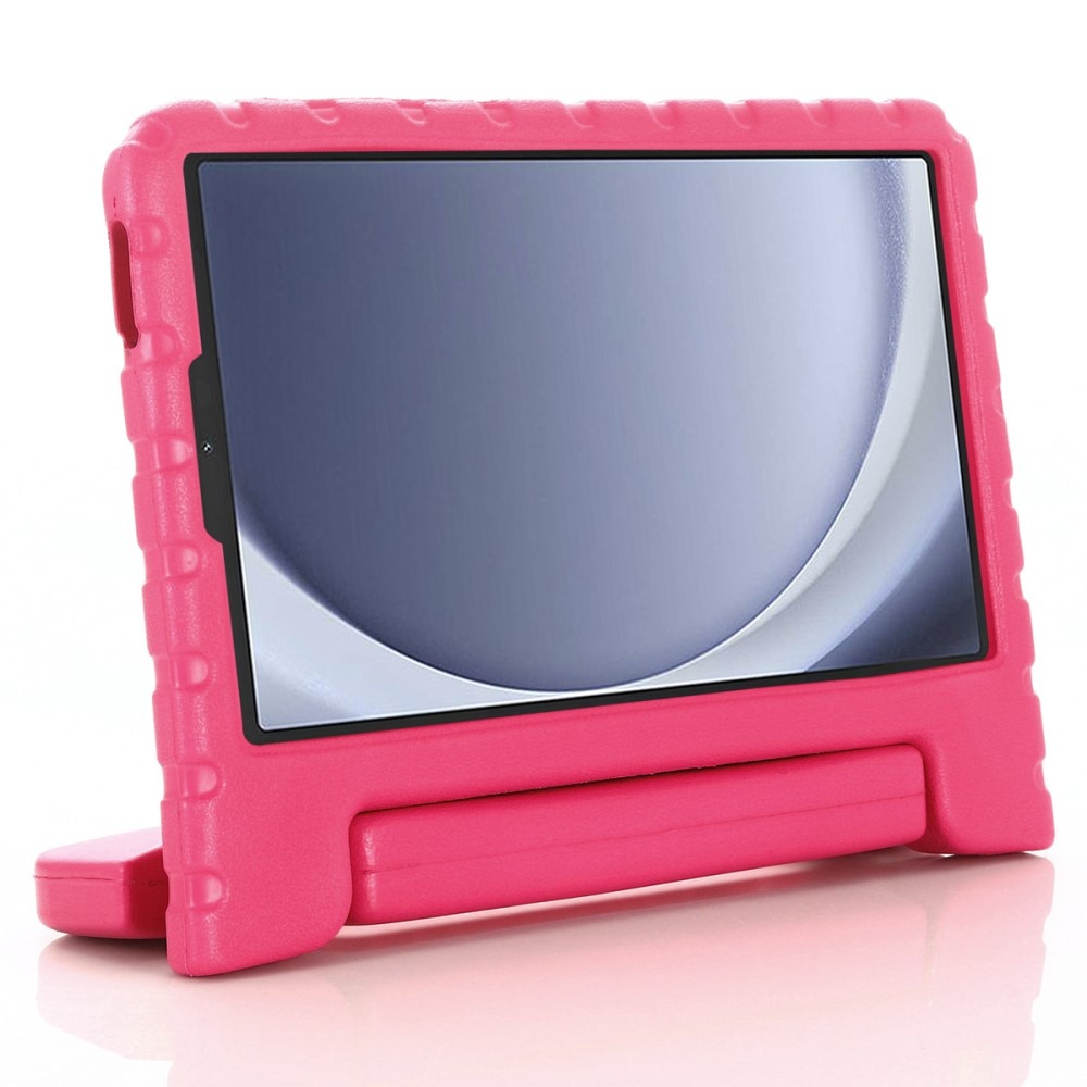 Samsung Galaxy Tab A9 Stöttåligt skal/fodral - Perfekt för barn, rosa