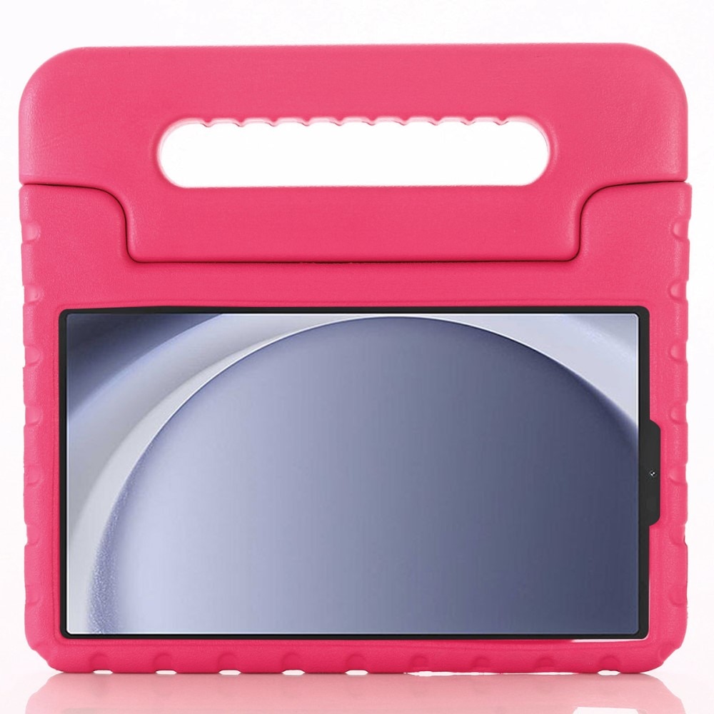 Samsung Galaxy Tab A9 Stöttåligt skal/fodral - Perfekt för barn, rosa