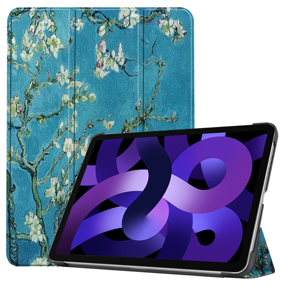 iPad Air 10.9 6th Gen (2024) - Tri-Fold Fodral, körsbärsblommor