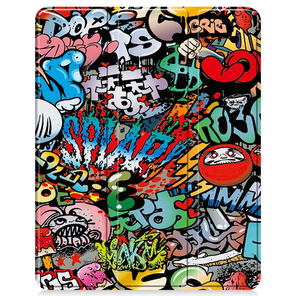 iPad Air 13 (2024) - Tri-Fold Fodral, graffiti