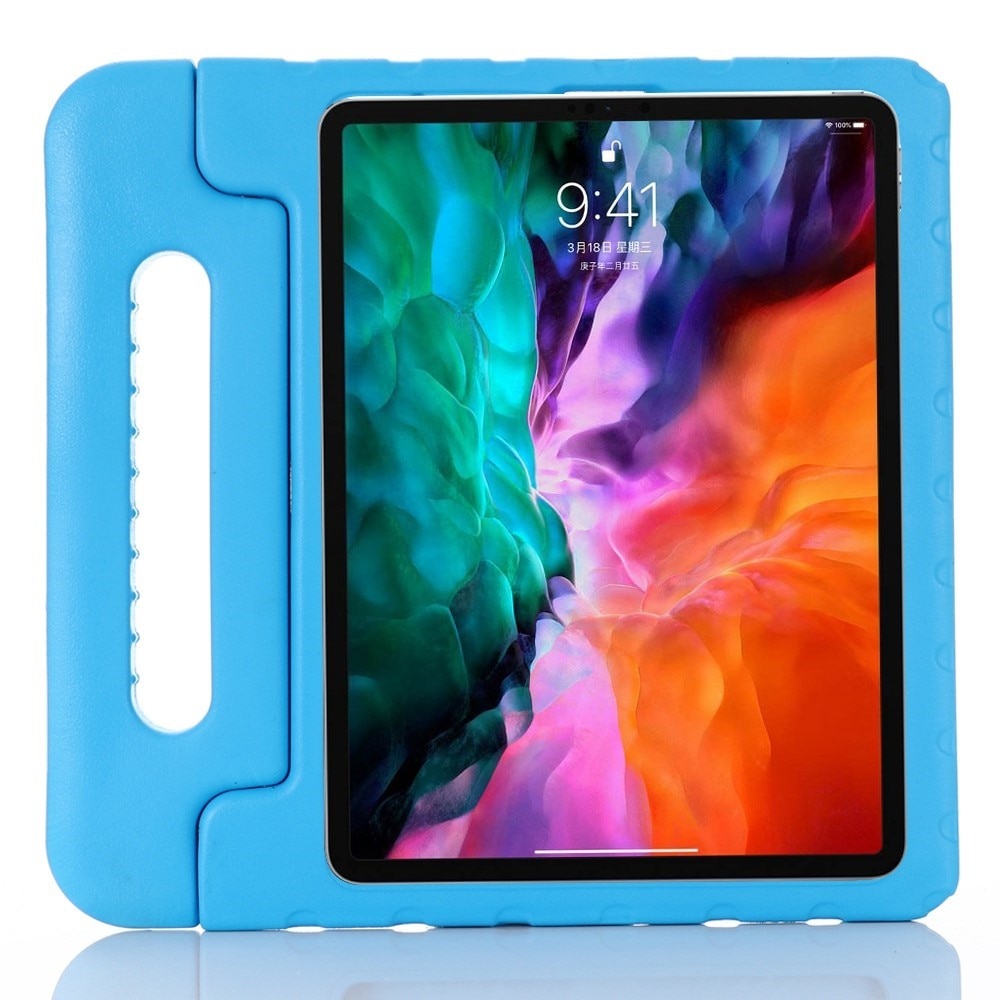 iPad Air 11 6th Gen (2024) Stöttåligt skal/fodral - Perfekt för barn, blå