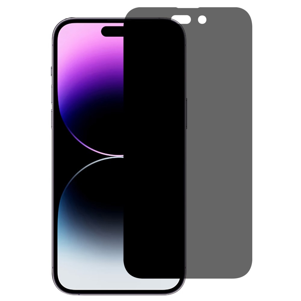 iPhone 14 Pro Max Anti-spy skärmskydd i glas
