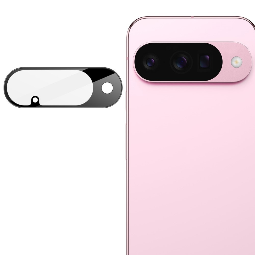 Google Pixel 10 Kameraskydd i glas, Svart