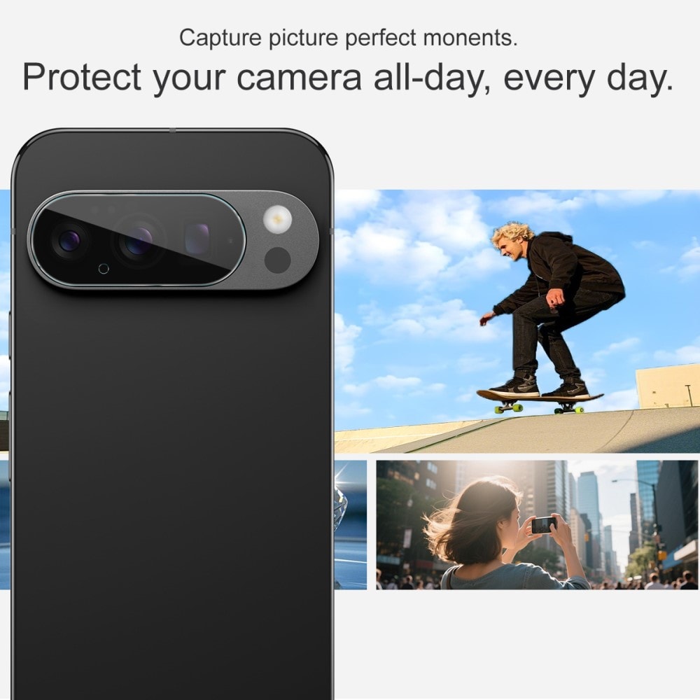 Google Pixel 10 Pro 2-pack Linsskydd i glas