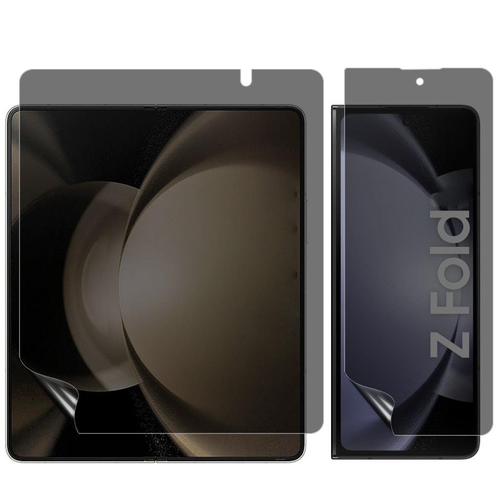 Samsung Galaxy Z Fold 7 Anti-Spy inner- & ytterskärmskydd