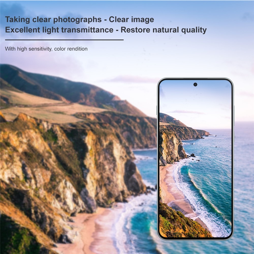  OnePlus Nord 5 Kameraskydd i glas, Genomskinlig