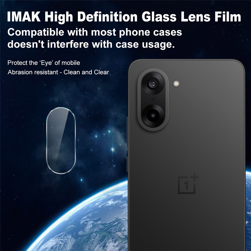  OnePlus Nord CE5 Kameraskydd i glas, Genomskinlig