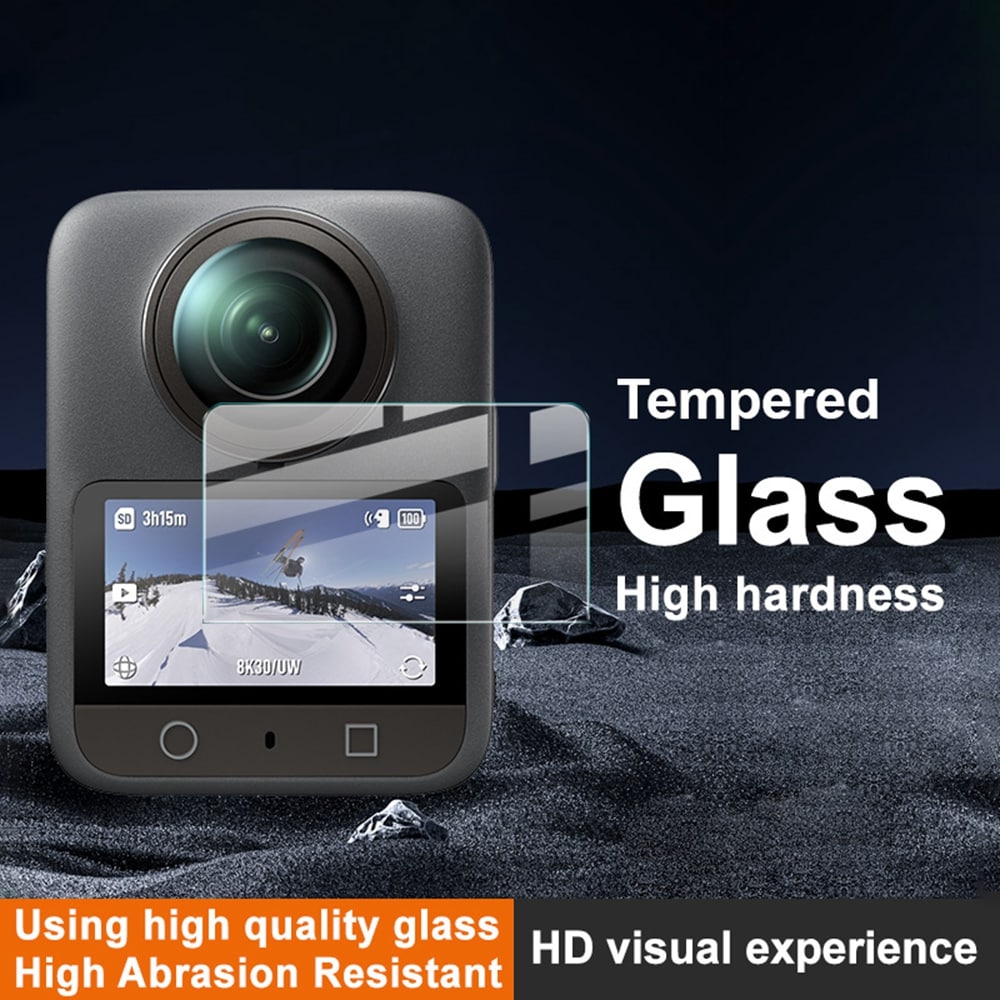 DJI Osmo 360 Skärmskydd i Härdat Glas