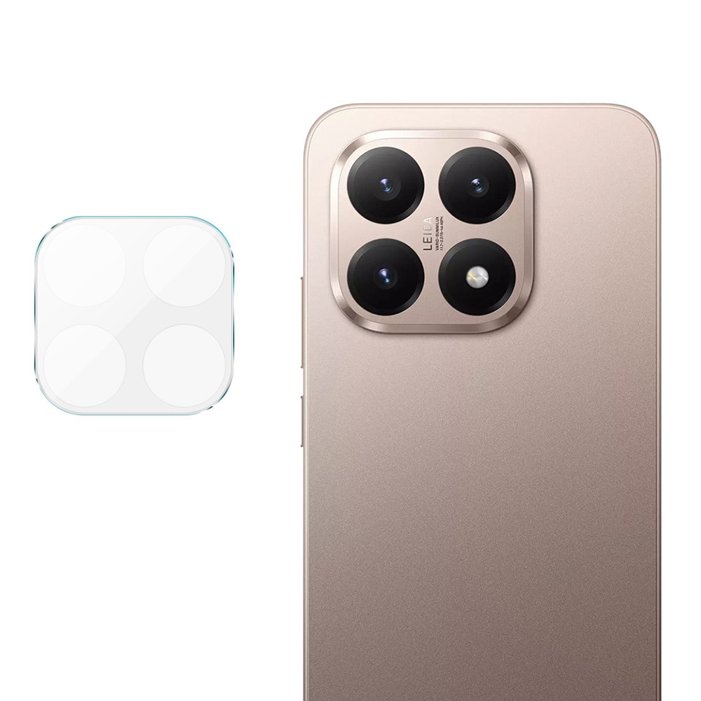 Xiaomi 15T Kameraskydd i glas, Genomskinlig