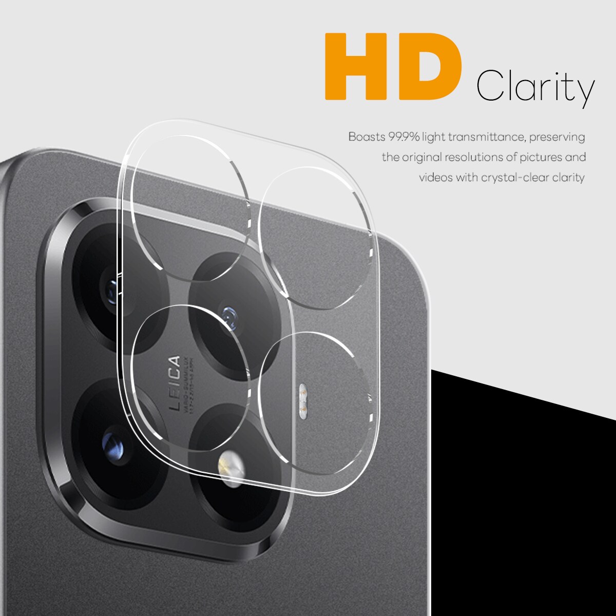 Xiaomi 15T Pro 2-pack Kameraskydd i härdat glas