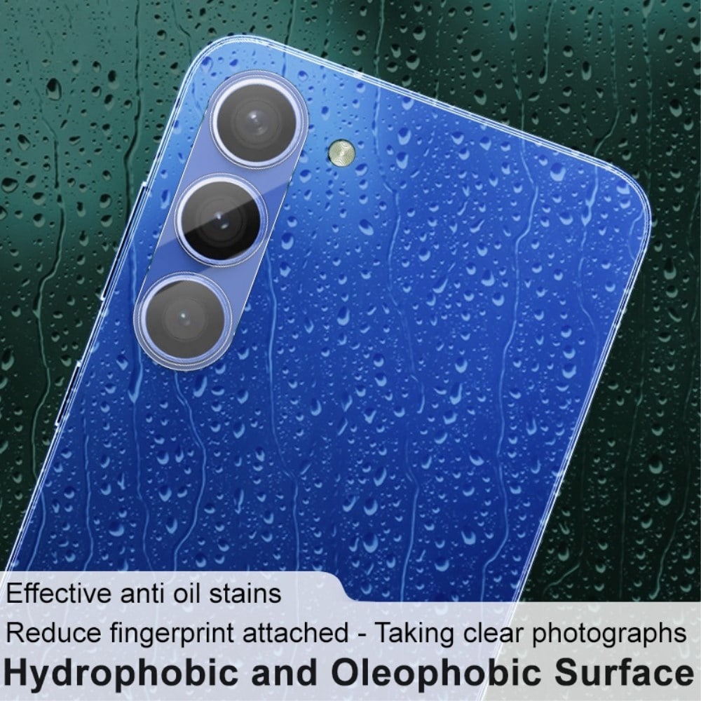 Samsung Galaxy S23/Galaxy S23 Plus Kameraskydd i glas, Genomskinlig