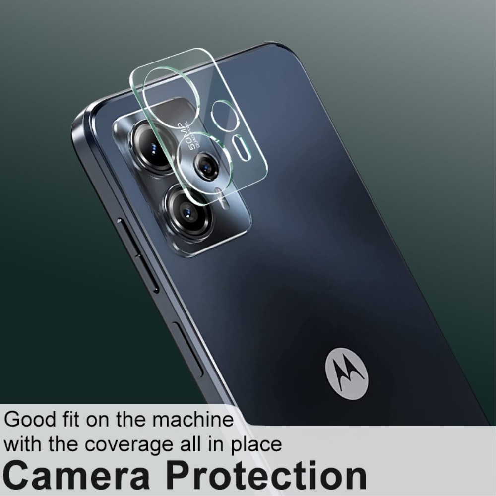 Motorola Moto G13/G23 Kameraskydd i glas