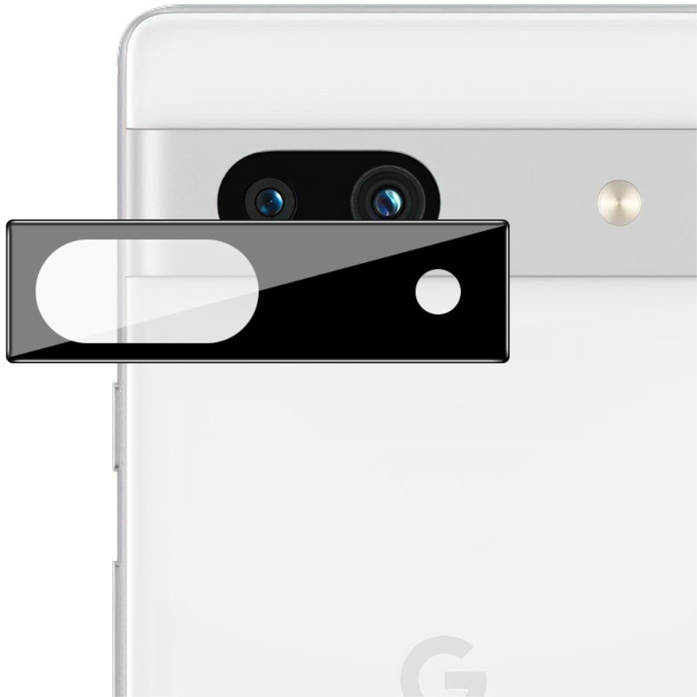 Google Pixel 7a Kameraskydd i glas, svart