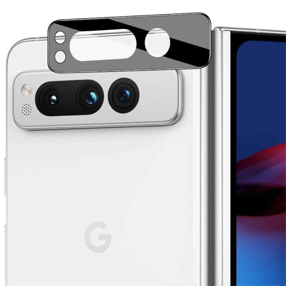 Google Pixel Fold Kameraskydd i glas, svart