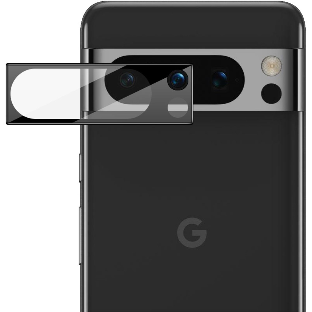 Google Pixel 8 Pro Kameraskydd i glas, svart