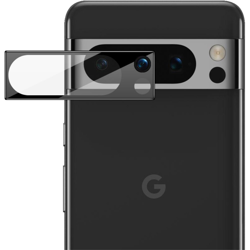 Google Pixel 8 Pro Kameraskydd i glas, svart