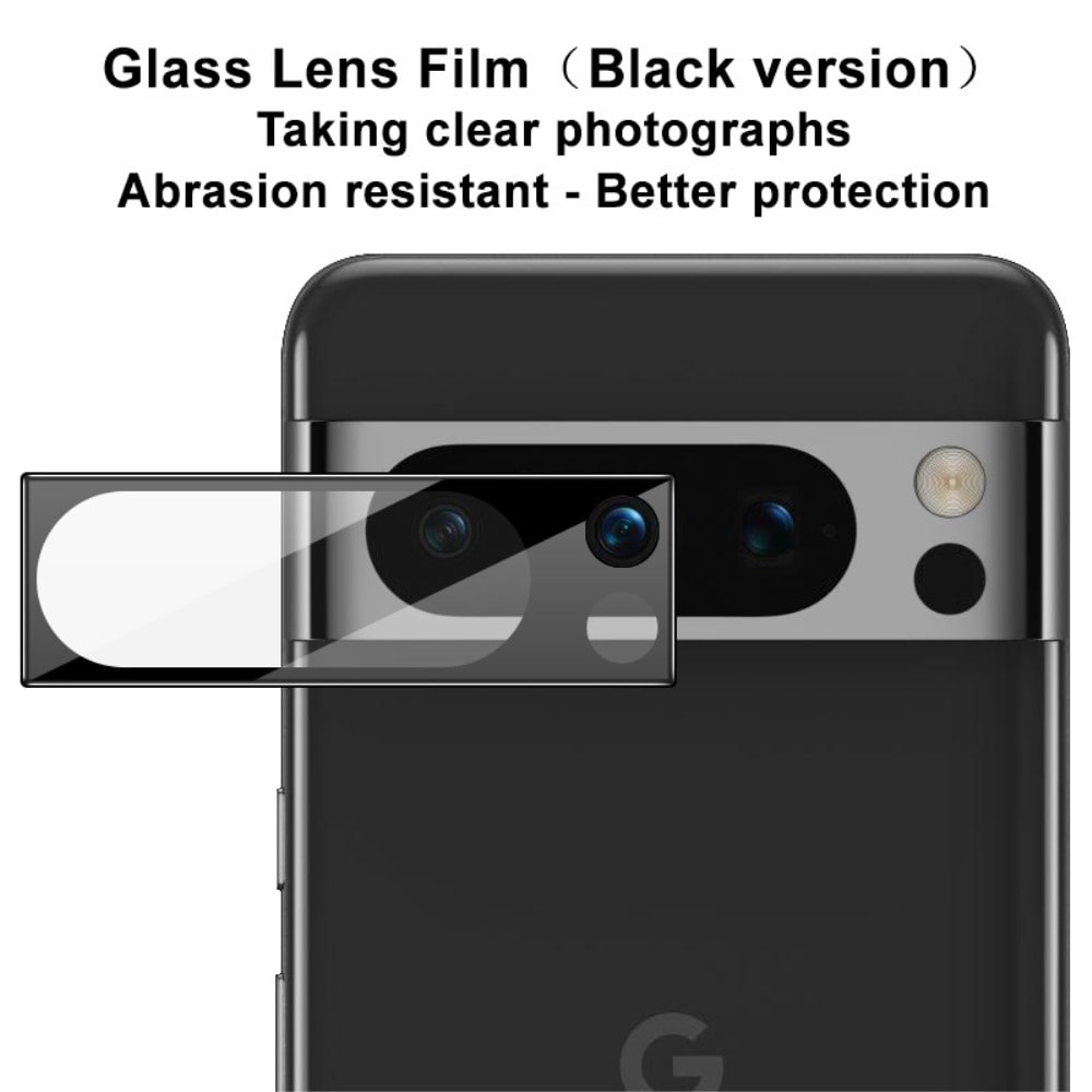 Google Pixel 8 Pro Kameraskydd i glas, svart