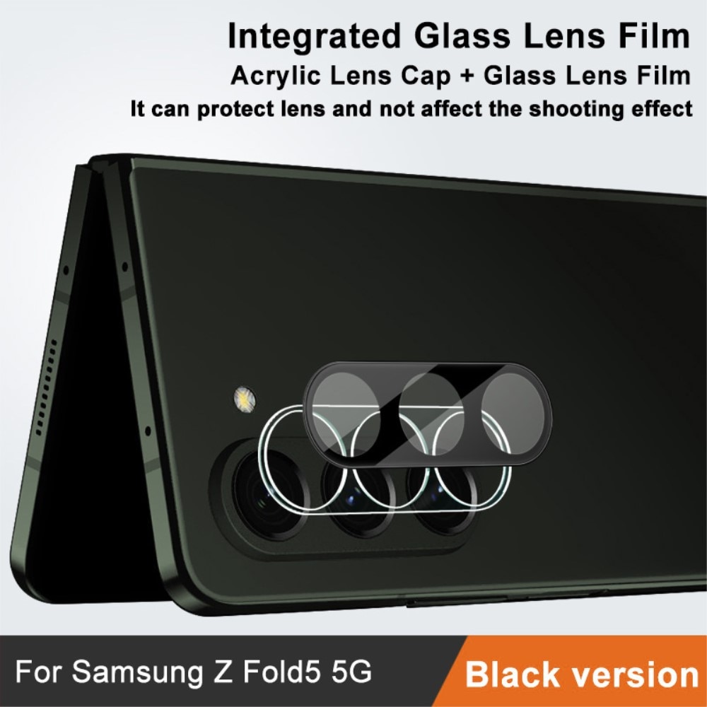 Samsung Galaxy Z Fold 5 Kameraskydd i glas