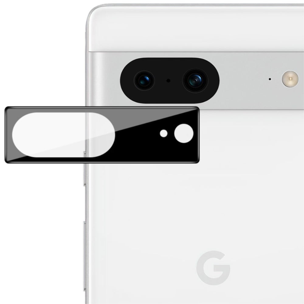 Google Pixel 8 Kameraskydd i glas, Svart