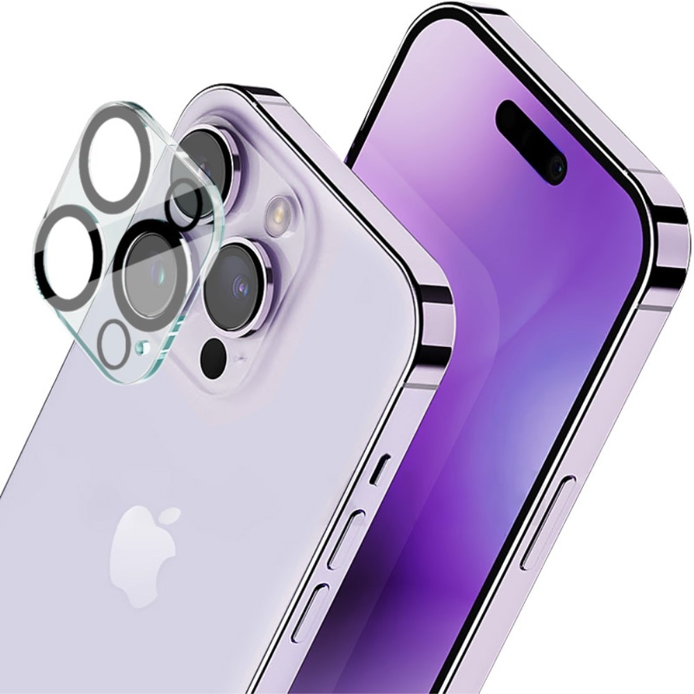 iPhone 15 Pro Kameraskydd i glas