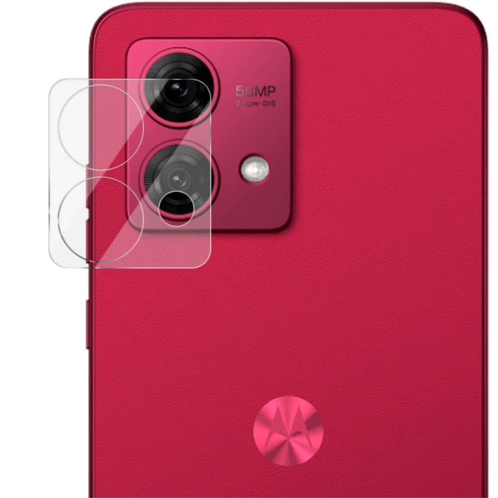 Motorola Moto G84 Kameraskydd i glas