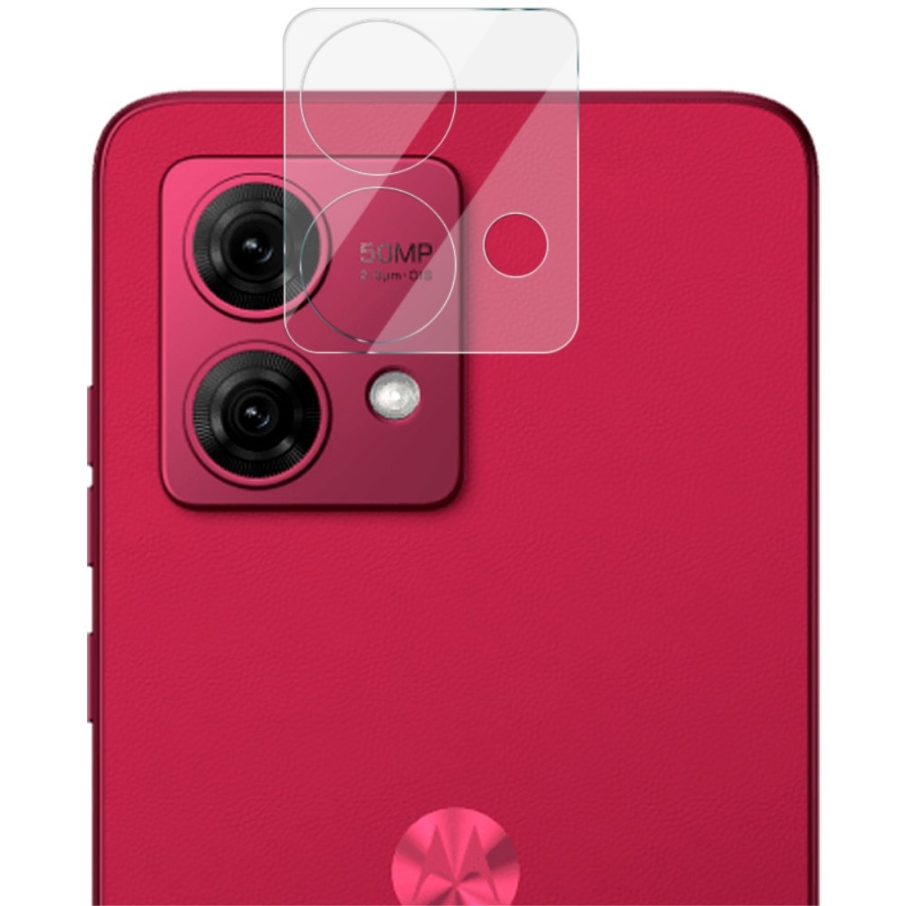 Motorola Moto G84 Kameraskydd i glas