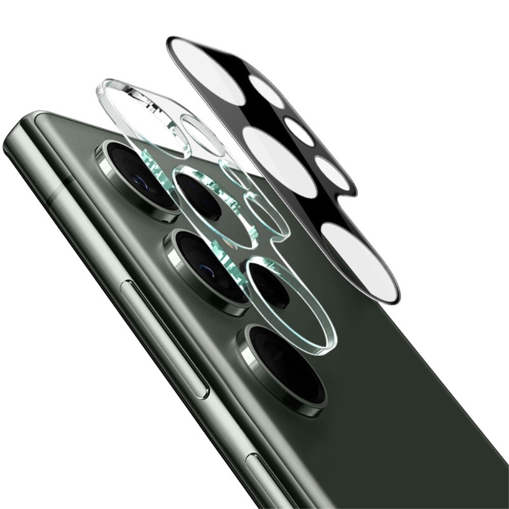 Samsung Galaxy S24 Ultra Kameraskydd i glas, svart