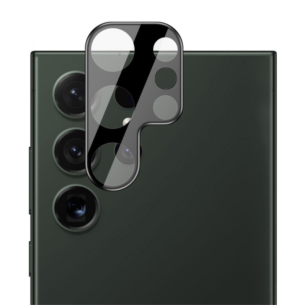 Samsung Galaxy S24 Ultra Kameraskydd i glas, svart