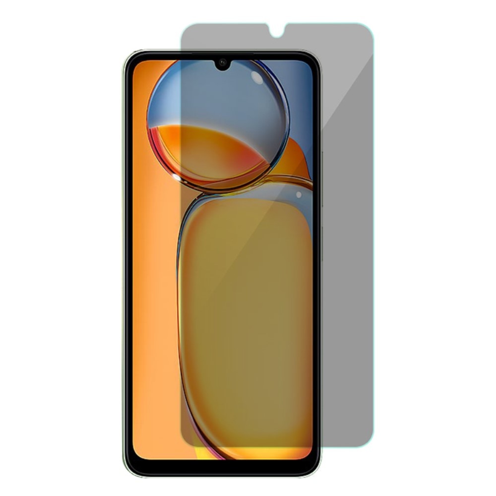 Xiaomi Redmi 13C Anti-spy skärmskydd i glas