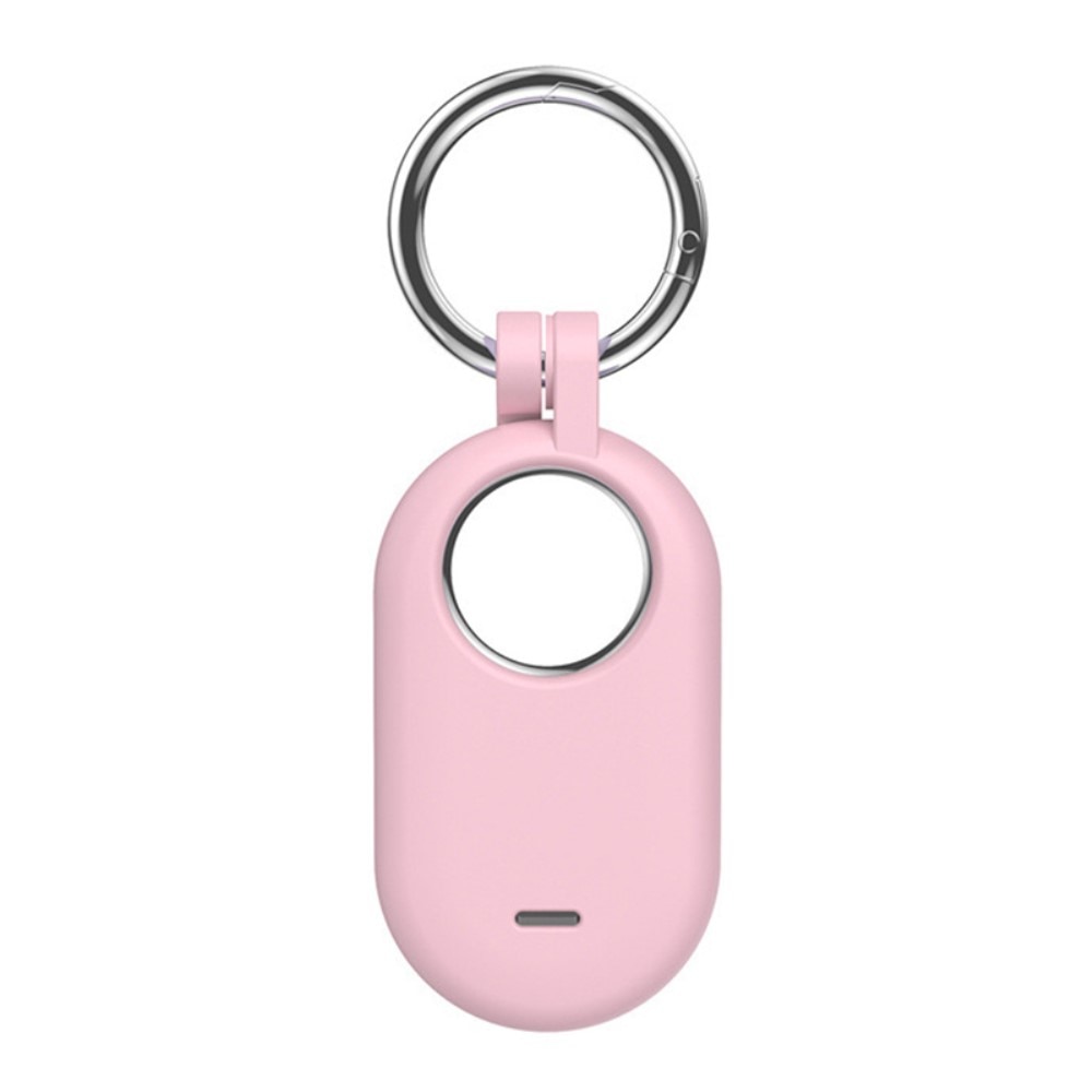 Galaxy SmartTag 2 Nyckelring med silikonskal, rosa