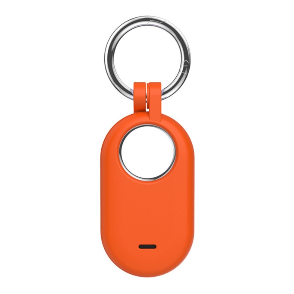 Galaxy SmartTag 2 Nyckelring med silikonskal, orange