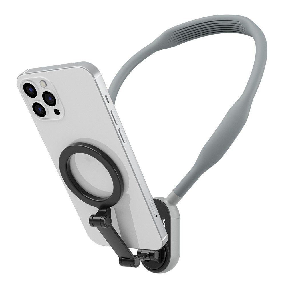MagSafe-mobilhållare nackstativ, grå