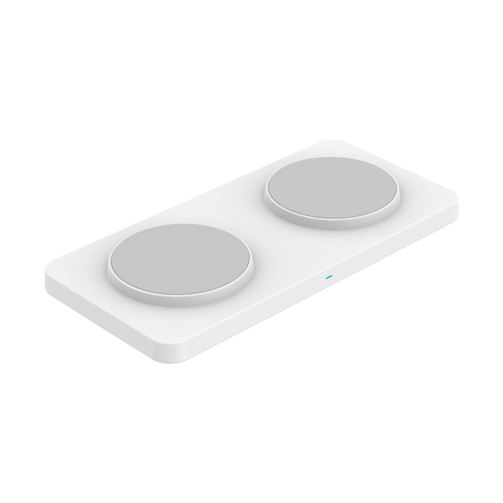 Trådlös magnetisk 2-i-1 laddare 30W, Vit