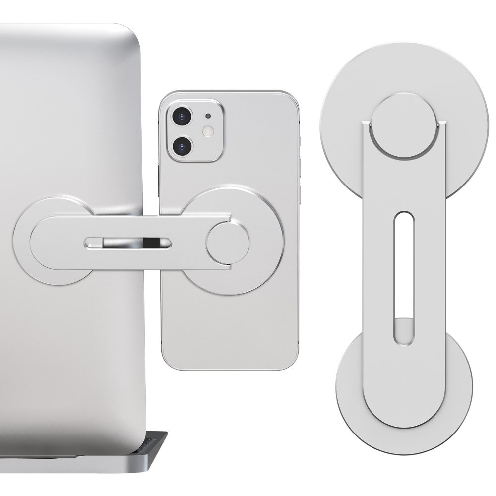 MagSafe-mobilhållare för dator, silver