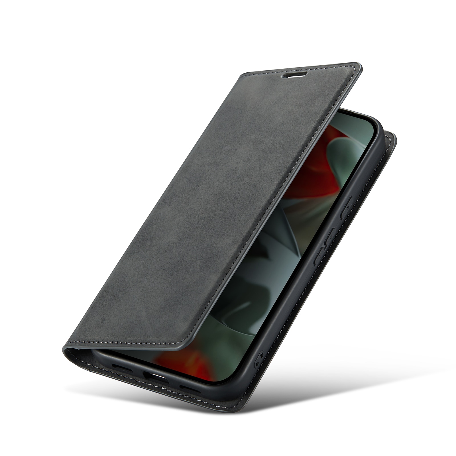 Google Pixel 10 Pro XL Slimmat fodral med kortfack, Svart
